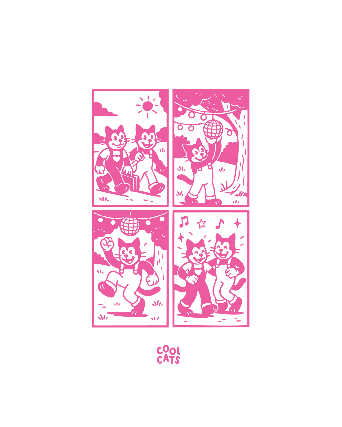 Tote bag Cool Cats - Édition limitée